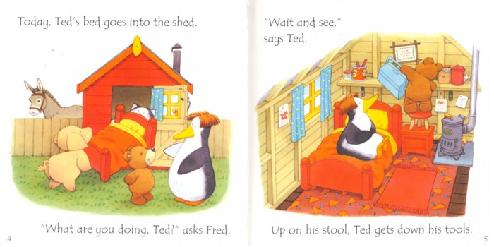 ted and friends ted shed book usborne