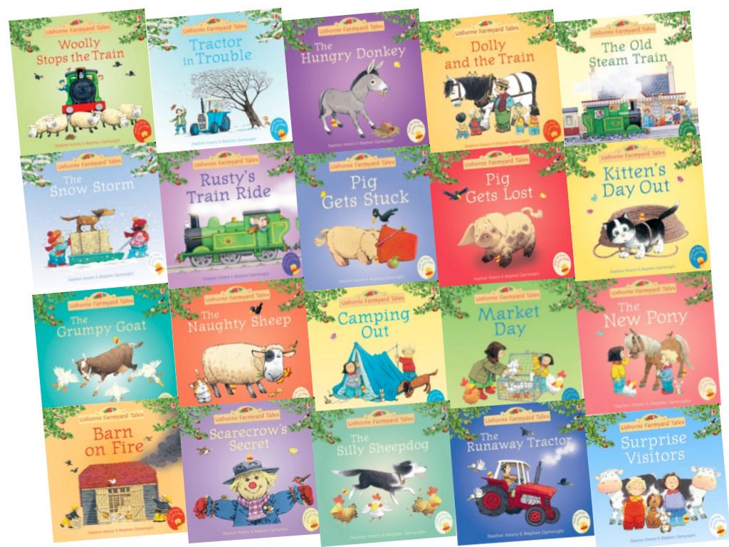 books included in farmyard tales combined volume