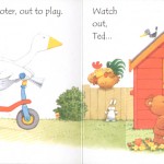 ted and friends goose loose book usborne